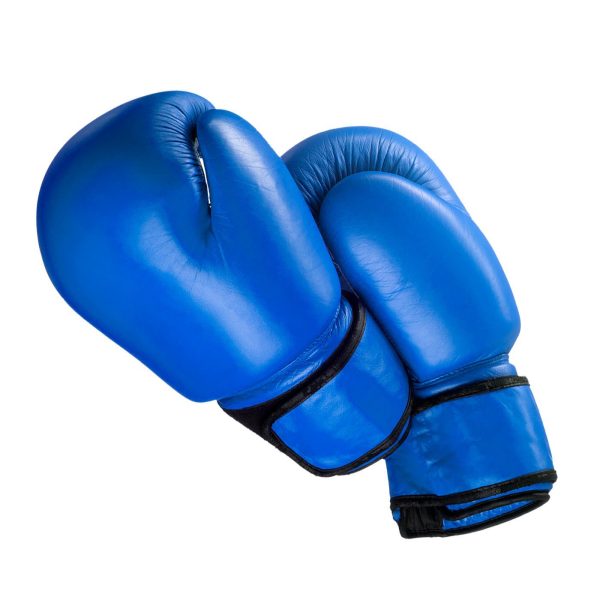 Boxing gloves Leather Blue